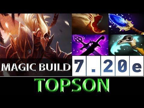 TOPSON [Skywrath Mage] Magic Build 27 Kills Carry ► Dota 2 7.20e