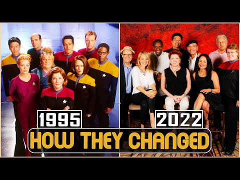 STAR TREK: Voyager 1995 Cast Then and Now 2022 How They Changed