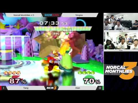 NorCal Monthlies #3 - Tang vs Alan - Singles