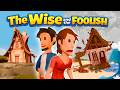 The WISE And The FOOLISH House On The Rock Or Sand ️ Bibtoons GO Animated Bible Stories