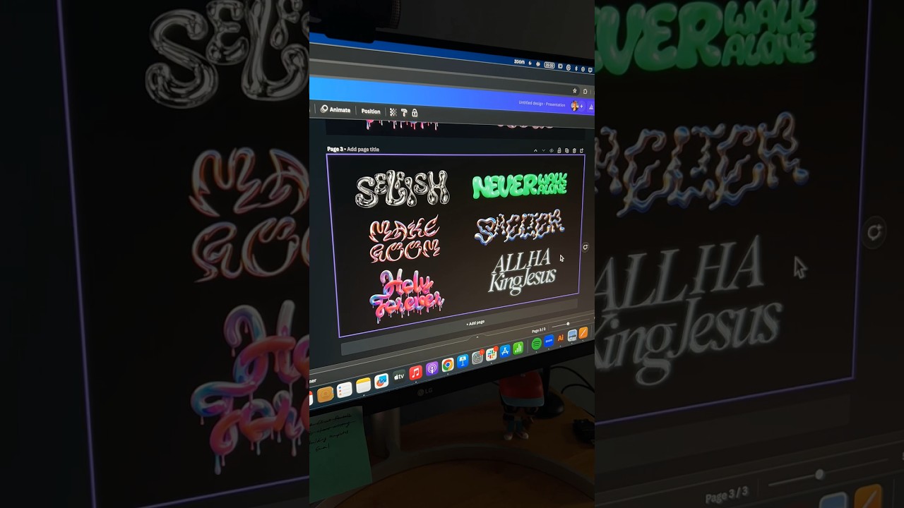 Canva Fonts & Letters