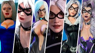 Black Cat Evolution in Spider Man Games (2000 - 2026)