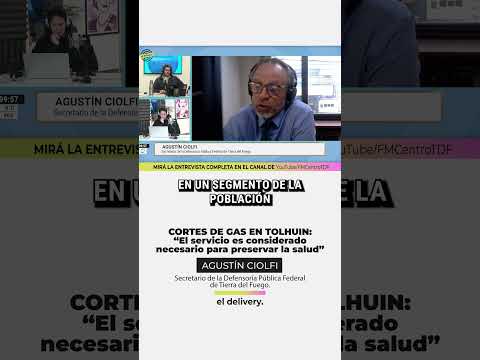 Cortes de gas en Tolhuin: “El servicio es necesario para preservar la salud” | Ciolfi