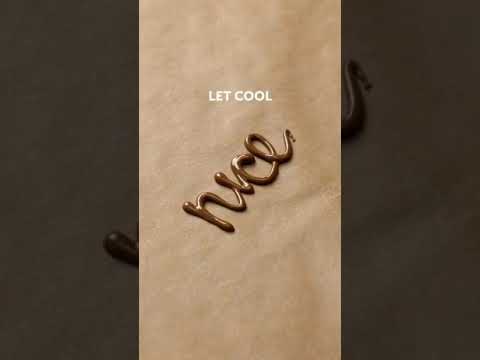 HOW TO MAKE CHOCOLATE LETTERS?