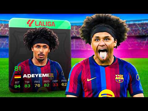 ¡Jugué Con Adeyemi... El Nuevo Fichaje Del Barcelona!