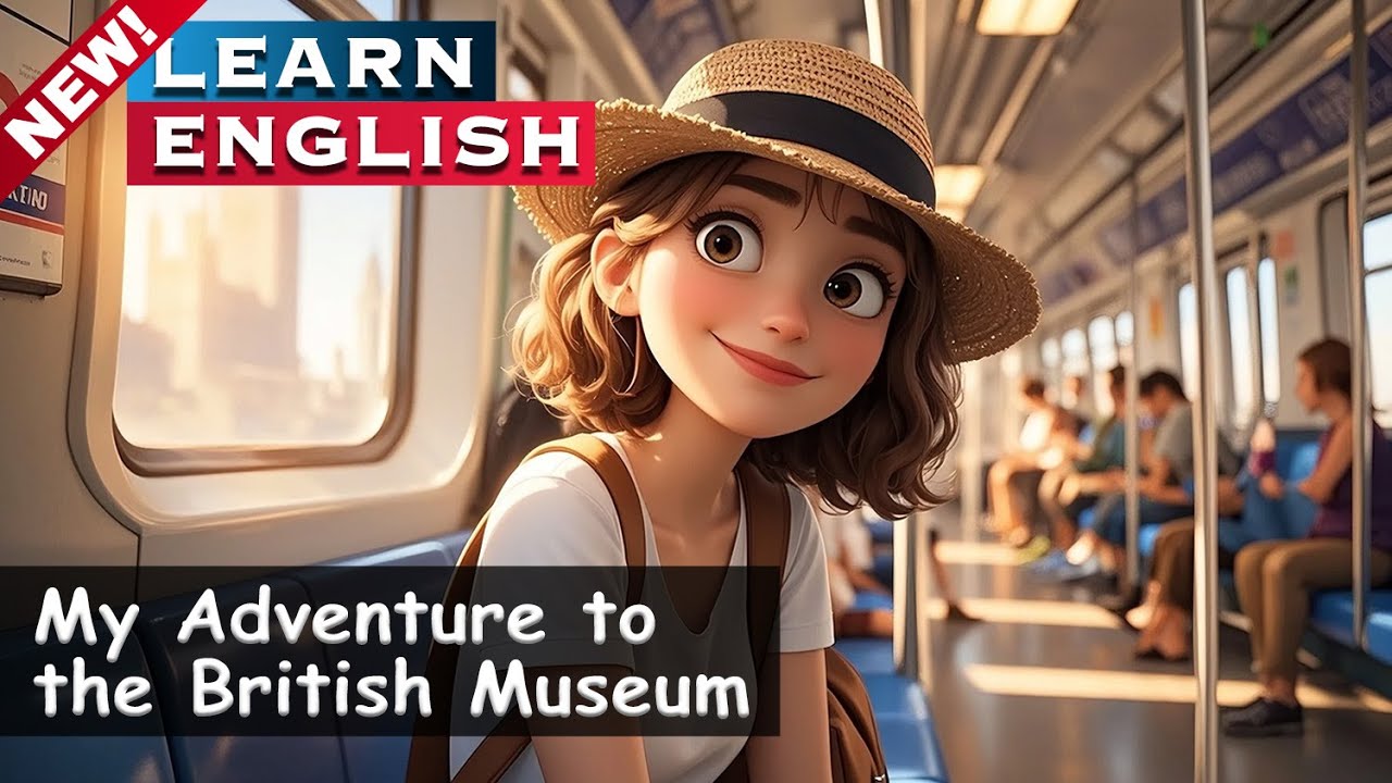 My Adventure to the British Museum |English conversation| |Listening and Speaking Skills|Daily Life|