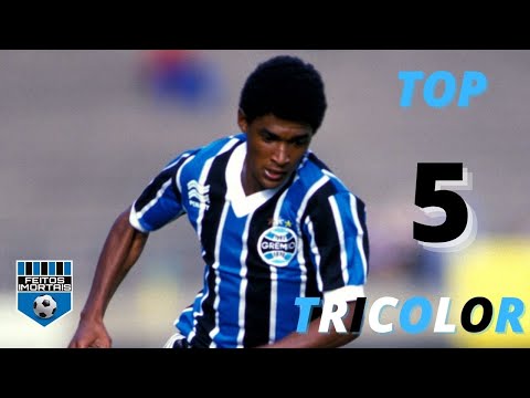Valdo's 5 most beautiful goals for Grêmio | Top Tricolor #23