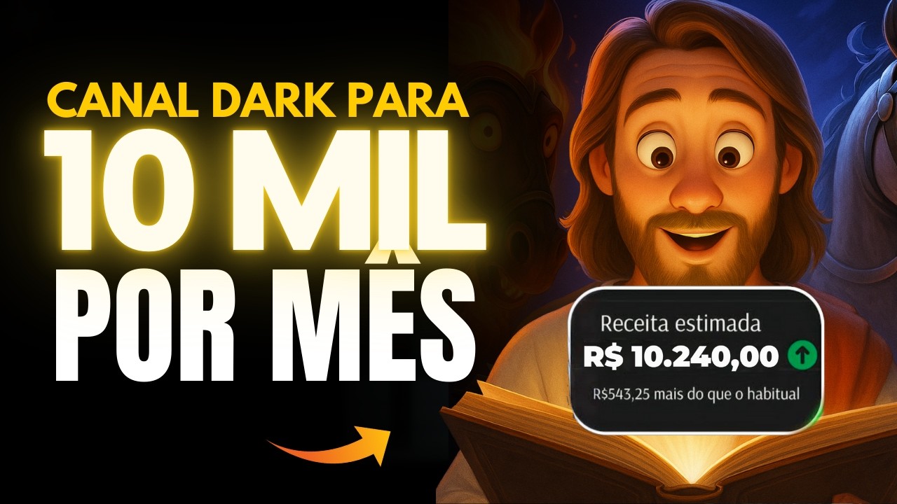 Isso Vai Explodir: CANAL DARK SIMPLES DE CRIAR E QUE MONETIZA RÁPIDO NO YOUTUBE