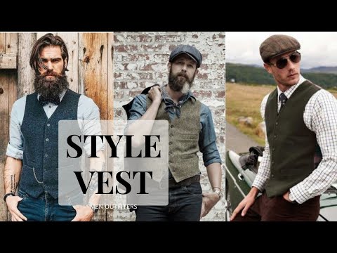How to wear a vest | Men Waistcoat Outfit Ideas | Men Outfiters