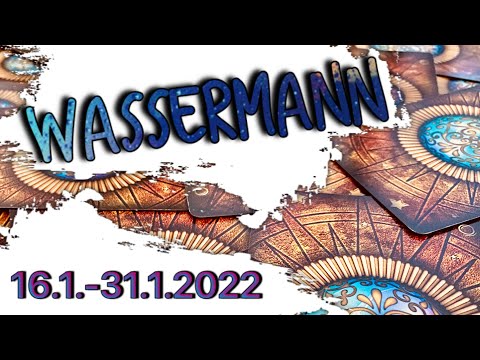 Wassermann ♒️| 16.-31.1.2022| Durch ablegten der Last, kommen Heilung und Neubeginn.