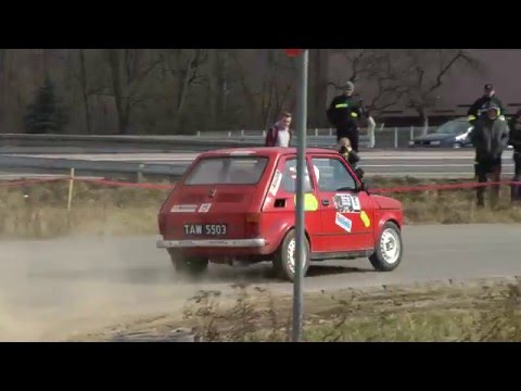 Zięcina Andrzej / Bajorek Anna - Fiat 126p - KJS Babski Super OeS Gorlice 06-03-2016