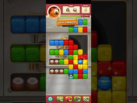 Toon Blast Level 2622 No Boosters Series