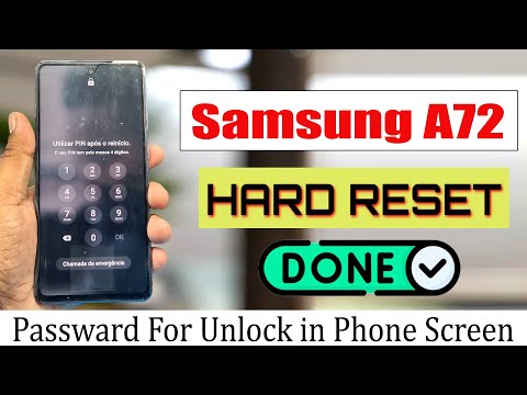 Haw to Samsung Galaxy A72 Hard Reset