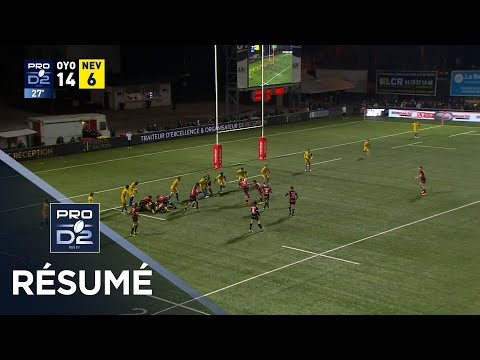 PRO D2 Saison 2025-2026 J14 - Résumé Oyonnax Rugby - USON Nevers