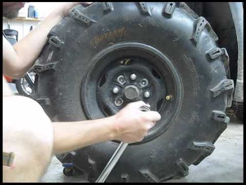 Honda Rincon Wheel spacer installation