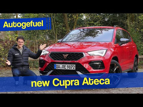 2021 Cupra Ateca REVIEW 300 hp based on new Seat Ateca facelift