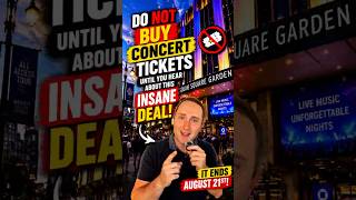 🎟️ DO NOT Buy Concert Tickets Right Now Without Checking This First 👀💸 #concert #tickets #money
