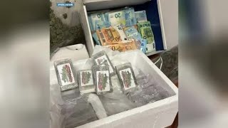 Il sequestro di droga a Bologna 8 chili e 16.000 euro in contanti. La doppia operazione della pol...