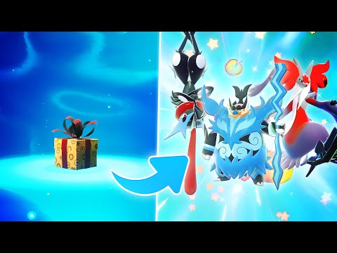 Collect shiny starters as gifts (Pokémon Legends Z-A)