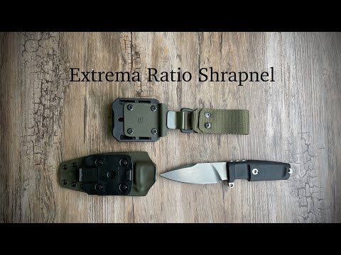 Extrema Ratio Shrapnel Kydex Sheath with Blade Tech Tactical Modular Mount System