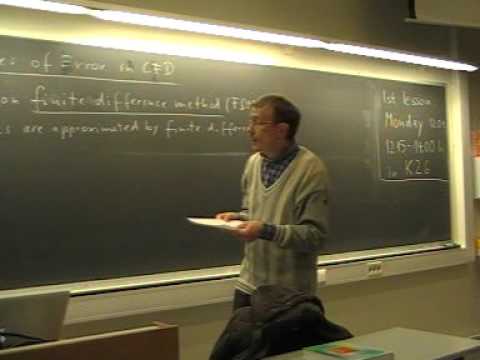 Lecture 2 - Part b: Sources of Error in CFD