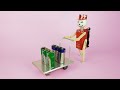 Making A Mini Cargo Cart With Moving Robot Miniature Cart DIY