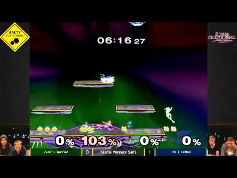 BEAST#4 - Zoler + Android vs Ice + Leffen - Teams Winners Semi SSBM
