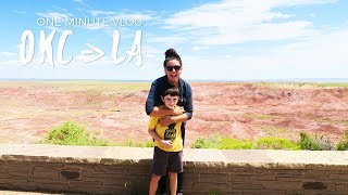 ONE MINUTE VLOG: MOTHER-SON ROAD TRIP | SHUGGILIPPO