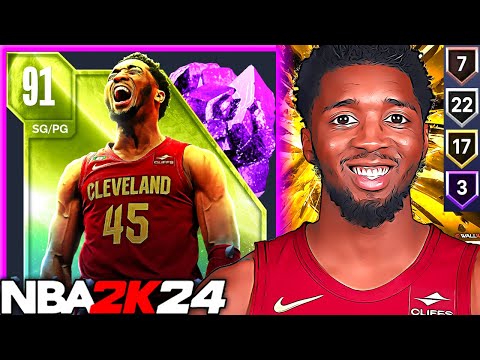 AMETHYST DONOVAN MITCHELL GAMEPLAY! IS HE WORTH THE PRICE OF THE SEASON PASS IN NBA 2K24 MyTEAM?