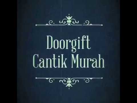 Doorgift Cantik Murah