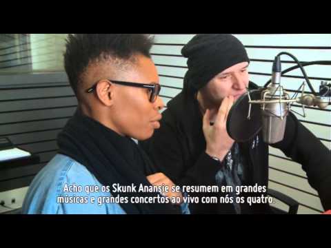 Skin e Ace entrevistados por Paulo Fragoso