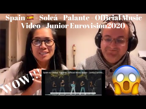 🇩🇰NielsensTv REACTS TO Spain 🇪🇸 - Soleá - Palante - Official Music Video - Junior Eurovision2020