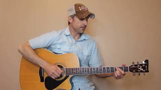 Can&#39;t Be Replaced - Dierks Bentley - Guitar Lesson | Tutorial