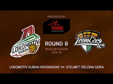 Highlights: Lokomotiv Kuban Krasnodar-Stelmet Zielona Gora