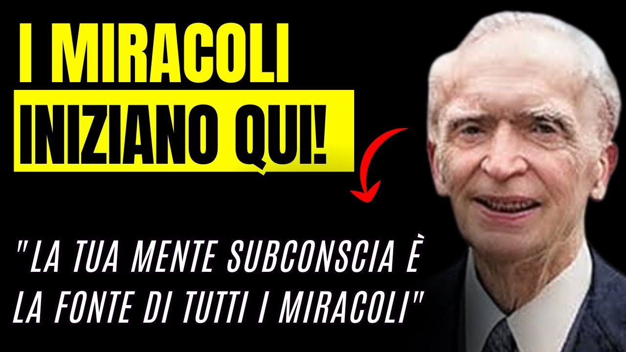 La Formula Spirituale che Attrae Miracoli per Chi la Utilizza – Joseph Murphy |Legge dell'Attrazione