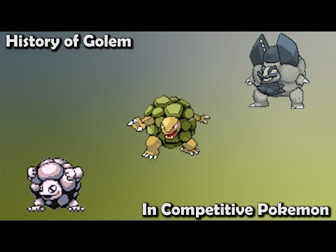 How GOOD was Golem ACTUALLY? - History of Golem in Competitive Pokemon (Gens 1-7)