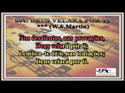 Harpa Cristã - 004   Deus Velará por Ti Karaoke/playback