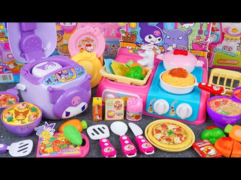 60 Minutes Ultimate Cooking Toys Playset, Unboxing Hello Kitty & Kuromi Kitchen Set | Tina Review