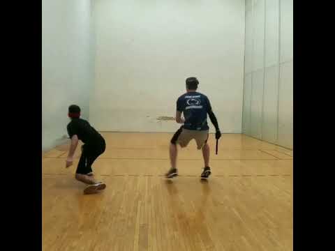 Racquetball Clips - Game Winning Dive!
