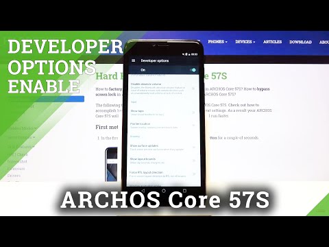 How to Open Developer Options in ARCHOS Core 57S – Find Developer Mode