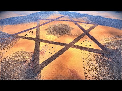 Hexagram Defense vs 800,000 Heavy Knights - UEBS 2