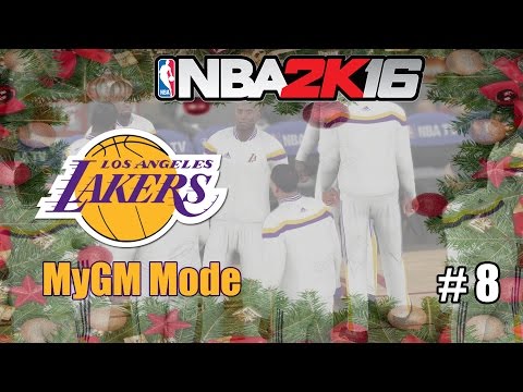 NBA 2K16 Lakers MyGM - Christmas Day vs. Clippers - Ep.8