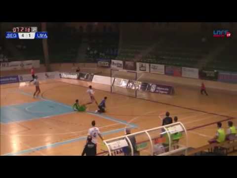 Gol Oscar (4-2) Naturpellet Segovia - CD UMA Antequera. 2Div, J13