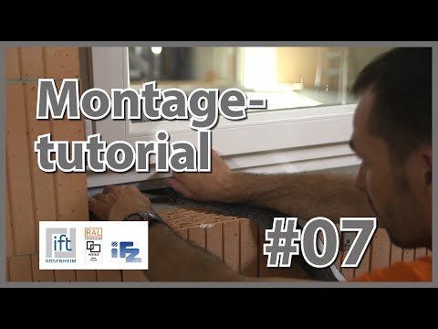 Fenster einbauen - Abdichtung mit Dichtfolien | Montagetutorial 07