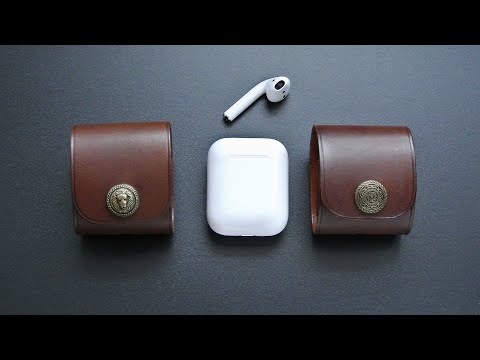 Чехол для наушников AIRPODS своими руками. Бесплатная выкройка