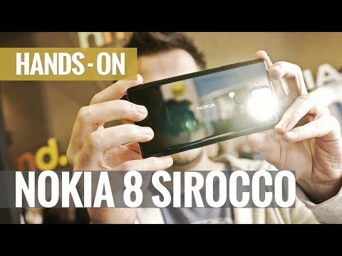 Nokia 8 Sirocco hands-on review