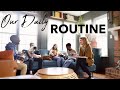 Our Daily Routine // Homeschooling + Large Family Life