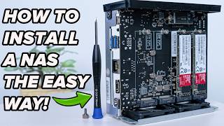 How To Install a NAS The Easy Way! - TERRAMASTER F4 ALL SSD NAS (2025)