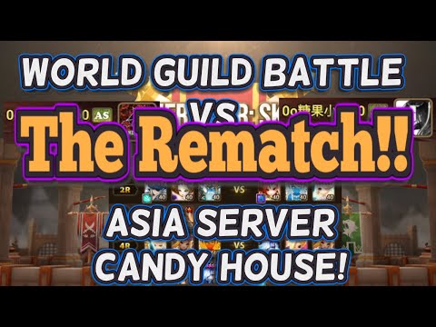 World Guild Battle Vs Candy House, The Rematch! Summoners War