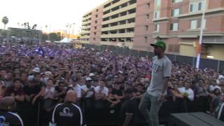 TRAVIS SCOTT w/ BIG SEAN - SURPRISE DON'T GIVE A @ FOOL'S GOLD DAY OFF LA 2014 - LA SHRINE EXPO